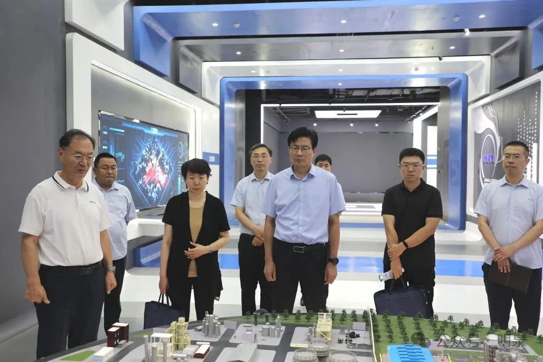 深入明泉调研 共商合作事宜